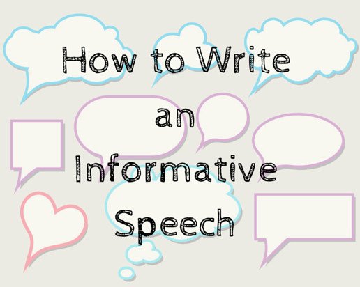 How to Write an Informative Speech: 4 Go To Tips